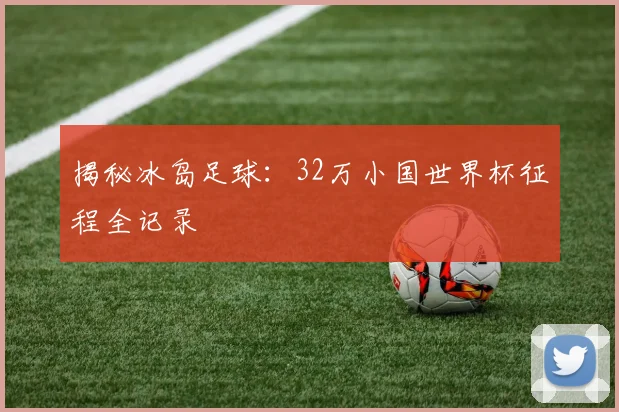 揭秘冰岛足球：32万小国世界杯征程全记录