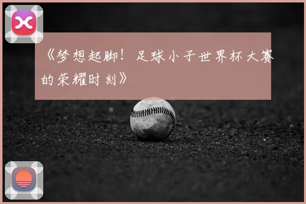 《梦想起脚!足球小子世界杯大赛的荣耀时刻》