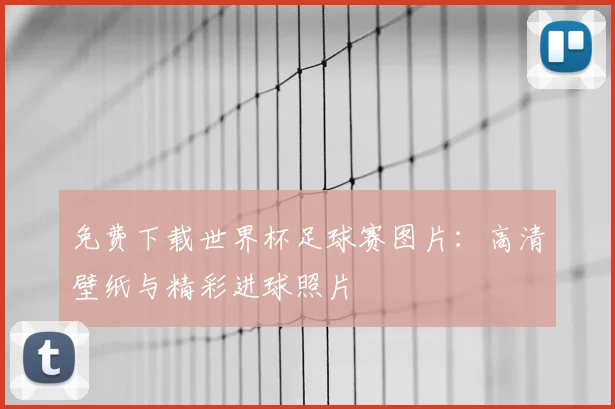 免费下载世界杯足球赛图片：高清壁纸与精彩进球照片